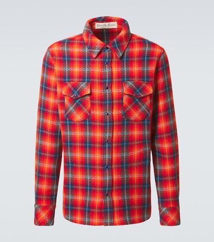 Camisa de cachemir a cuadros - God's True Cashmere - Modalova