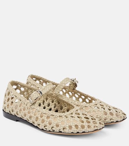 Woven leather ballet flats - Le Monde Beryl - Modalova
