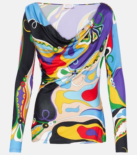 Pucci Blusa Orchidee de jersey - Pucci - Modalova