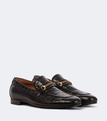 Gigi croc-effect leather loafers - Tom Ford - Modalova