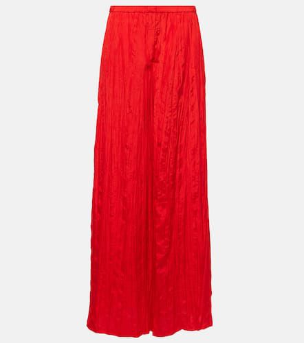 Thoresby plissÃ© silk palazzo pants - Joseph - Modalova