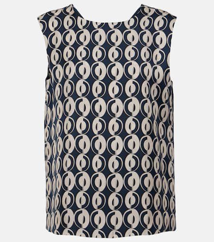 Timetop printed silk top - 'S Max Mara - Modalova