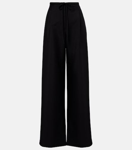 Róhe Pantaloni in lana e mohair a gamba larga - Rohe - Modalova
