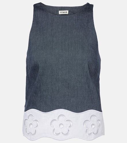 Staud Top Parma en lin mélangé - Staud - Modalova