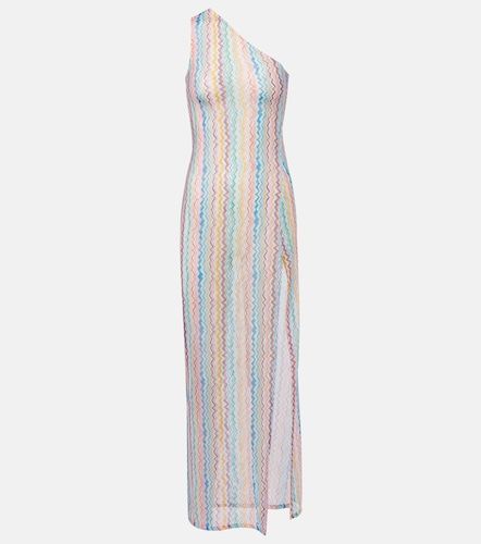 Abito lungo monospalla a zig-zag - Missoni - Modalova