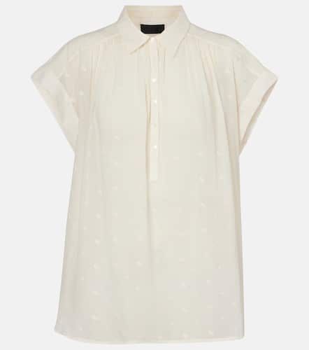 Embroidered cotton blouse - Nili Lotan - Modalova
