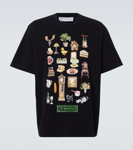 Bedrucktes T-Shirt Diorama aus Baumwolle - JW Anderson - Modalova