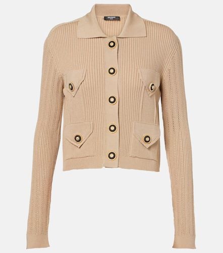 Balmain Cardigan aus Rippstrick - Balmain - Modalova