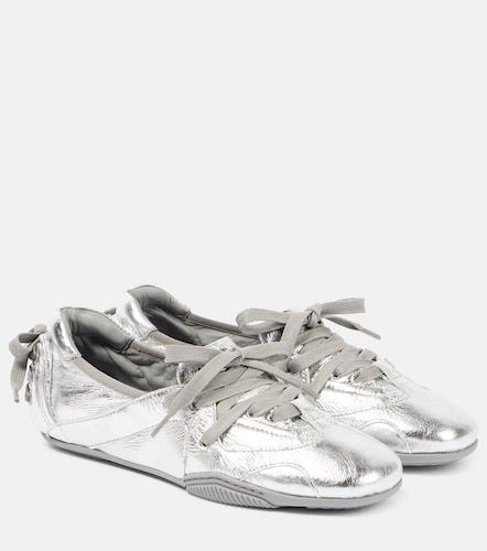 Acne Studios Metallic leather flats - Acne Studios - Modalova