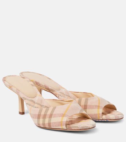 Burberry Burberry Check mules - Burberry - Modalova