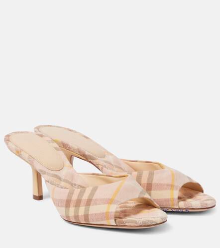 Burberry Mules Burberry Check - Burberry - Modalova