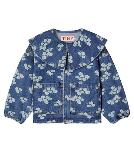 Chaqueta denim Blossoms floral - Tinycottons - Modalova
