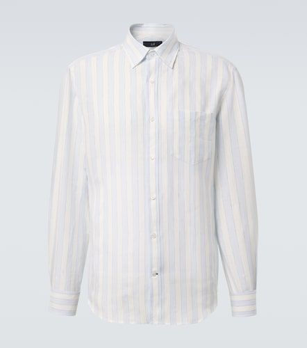 Dunhill Camicia in lino a righe - Dunhill - Modalova