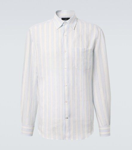 Dunhill Camisa de lino a rayas - Dunhill - Modalova