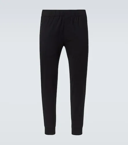 Pantaloni tapered in misto cotone e Re-Nylon - Prada - Modalova