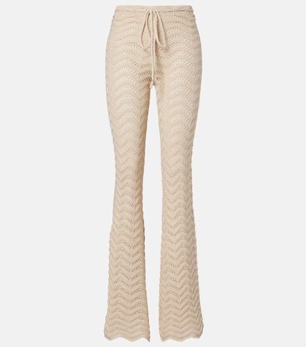 Kim cotton-blend flared pants - Bananhot - Modalova
