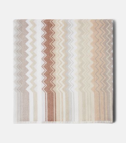 Telo Giacomo in spugna di cotone a zig zag - Missoni - Modalova
