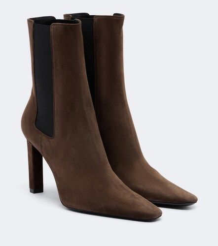 Botines Francoise de ante - Saint Laurent - Modalova