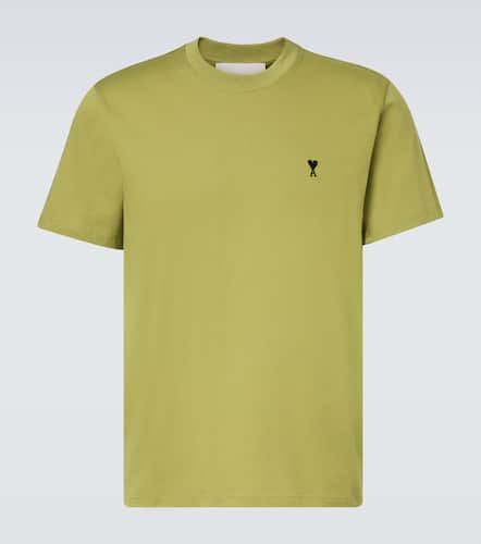 T-Shirt Ami de Cœur aus Baumwoll-Jersey - Ami Paris - Modalova