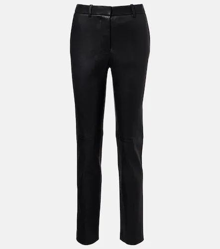 Coleman leather straight pants - Joseph - Modalova