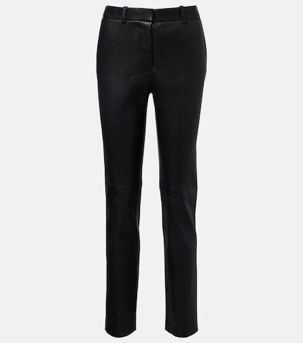 Pantalones rectos Coleman de piel - Joseph - Modalova