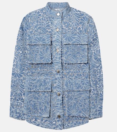 Giacca Lane in denim floreale - Veronica Beard - Modalova