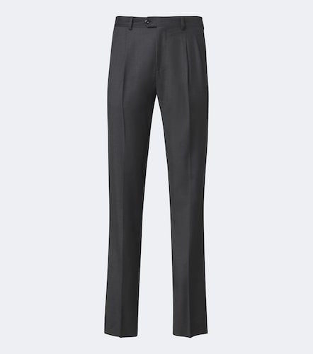 Pantalones rectos de lana virgen - Rubinacci - Modalova