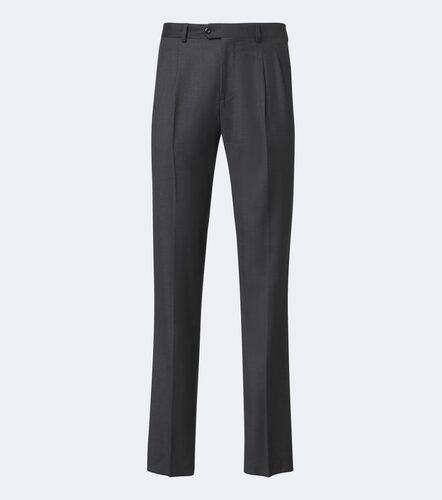 Virgin wool straight pants - Rubinacci - Modalova