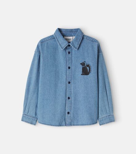 Camisa de denim estampada - Mini Rodini - Modalova
