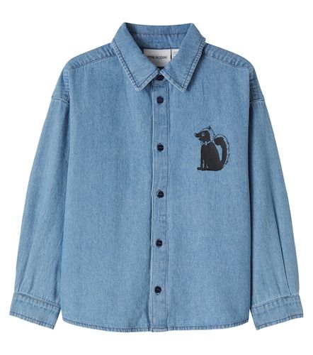 Camisa de denim estampada - Mini Rodini - Modalova