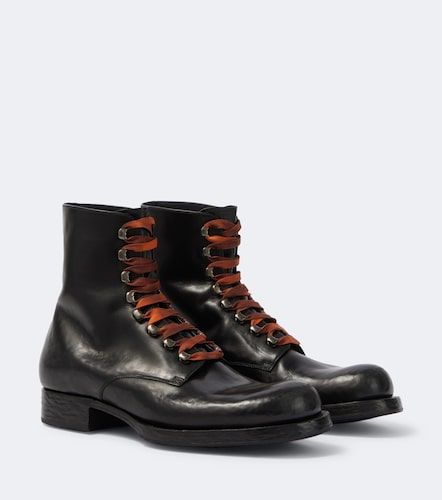 Prada Stivali stringati in pelle - Prada - Modalova