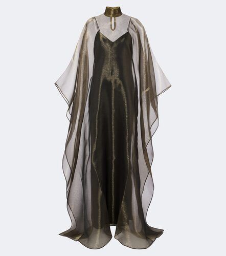 Sphinx draped organza kaftan - Taller Marmo - Modalova