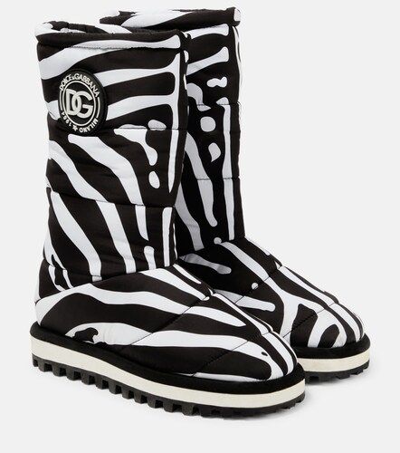 Botas de nylon estampadas - Dolce&Gabbana - Modalova