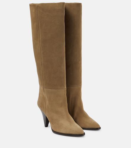 Ririo suede knee-high boots - Isabel Marant - Modalova