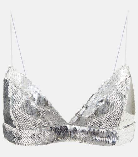 Sequin-embellished bra top - Alex Perry - Modalova