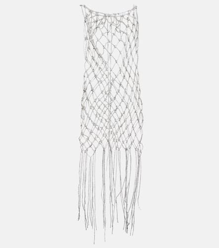 Crystal-embellished minidress - Giuseppe di Morabito - Modalova