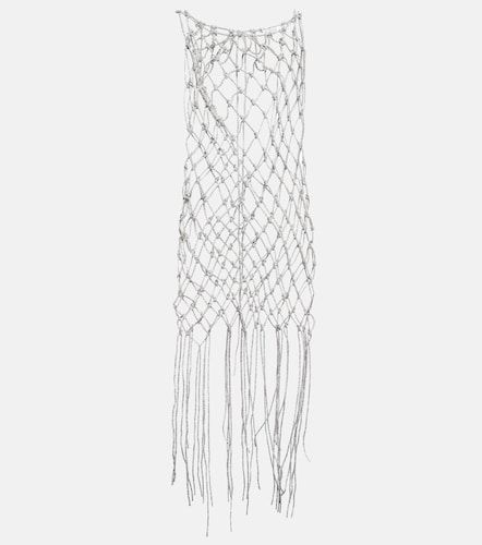 Vestido corto con cristales - Giuseppe di Morabito - Modalova