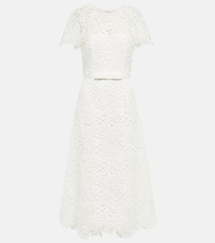 Layered lace midi dress - Self-Portrait - Modalova