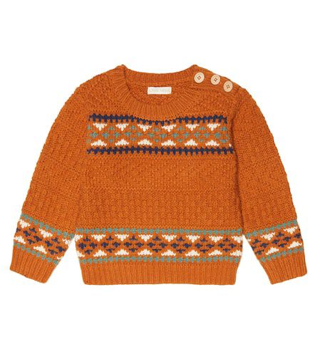 Cosmo intarsia wool-blend sweater - Louise Misha - Modalova