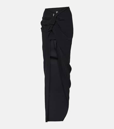 High-rise asymmetric maxi skirt - Rick Owens - Modalova