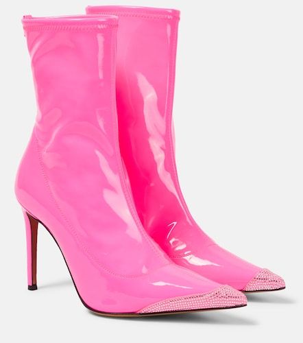 Crystal-embellished ankle boots - Alexandre Vauthier - Modalova