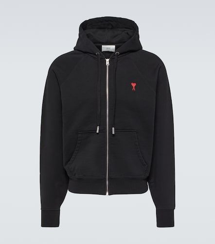 Sudadera con capucha Ami de Cœur de algodón - Ami Paris - Modalova