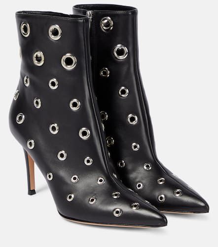 Lydia 85 leather ankle boots - Gianvito Rossi - Modalova