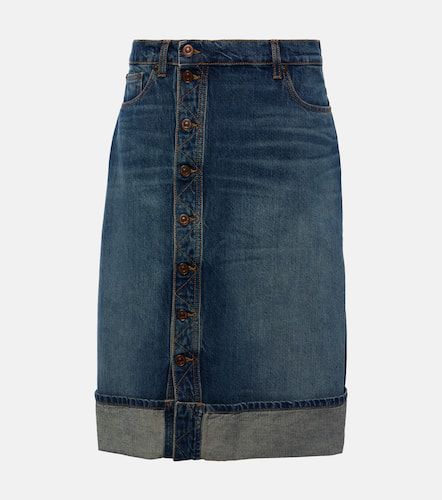 Victoria Beckham Denim midi skirt - Victoria Beckham - Modalova