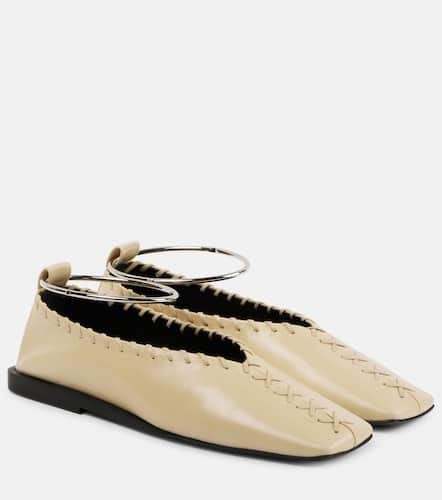 Jil Sander Leather ballet flats - Jil Sander - Modalova