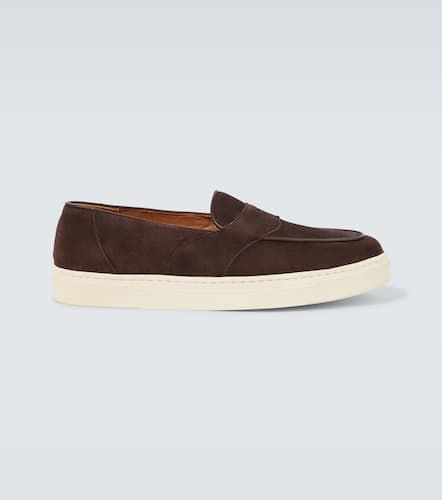 Joey II suede penny loafers - George Cleverley - Modalova