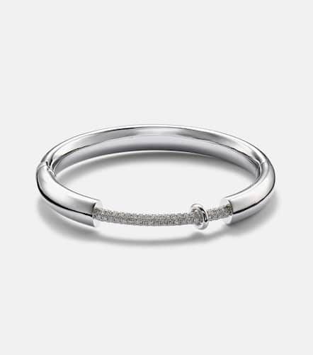 Armreif Endless aus 14kt Weißgold mit Diamanten - Rainbow K - Modalova