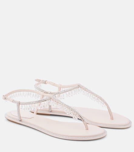 Chandelier embellished thong sandals - Rene Caovilla - Modalova