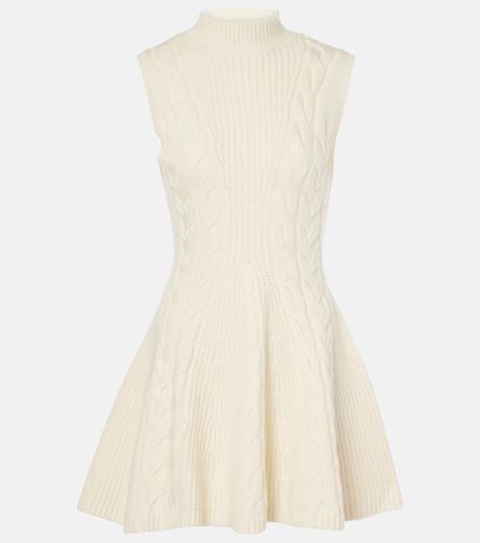 Charade cable-knit wool-blend minidress - Staud - Modalova