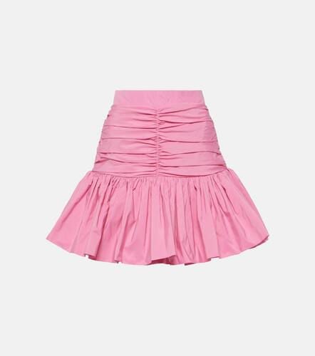 Ruffled high-rise faille miniskirt - Patou - Modalova